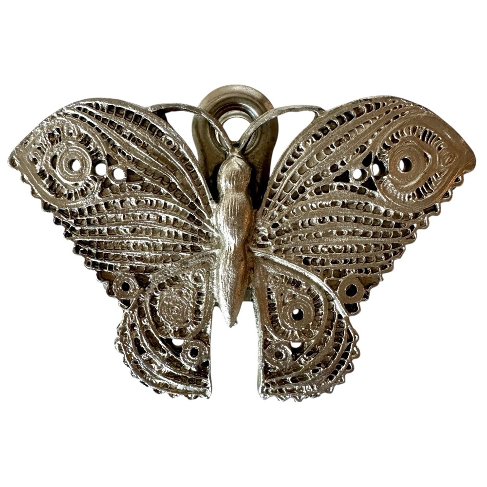 Vintage Hunt Butterfly Clip No 2 Crafted by the Hunt Mfg Co Statesville NC